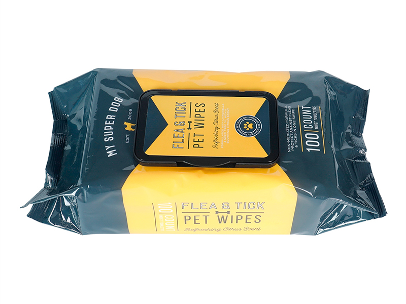 Vlhčené ubrousky pro domácí mazlíčky