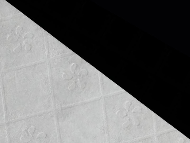 Splachovatelná tkanina z viskózy/celulózy na toaletní papír